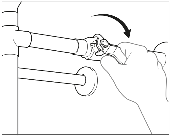 Étape 1 : Couper l'arrivée d'eau principale