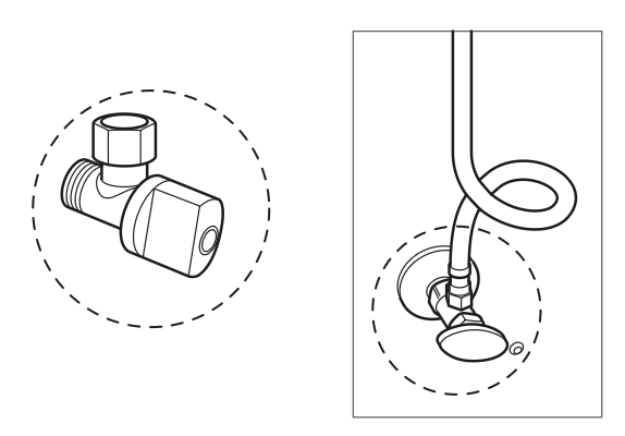 Étape 3 : Dévisser le robinet entre l'arrivée d'eau et la chasse